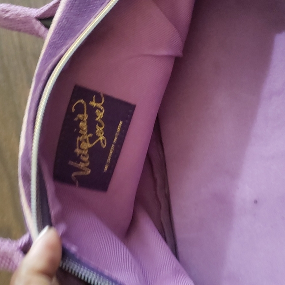 Victoria's Secret Felt Small Satchel - Picture 7 of 9